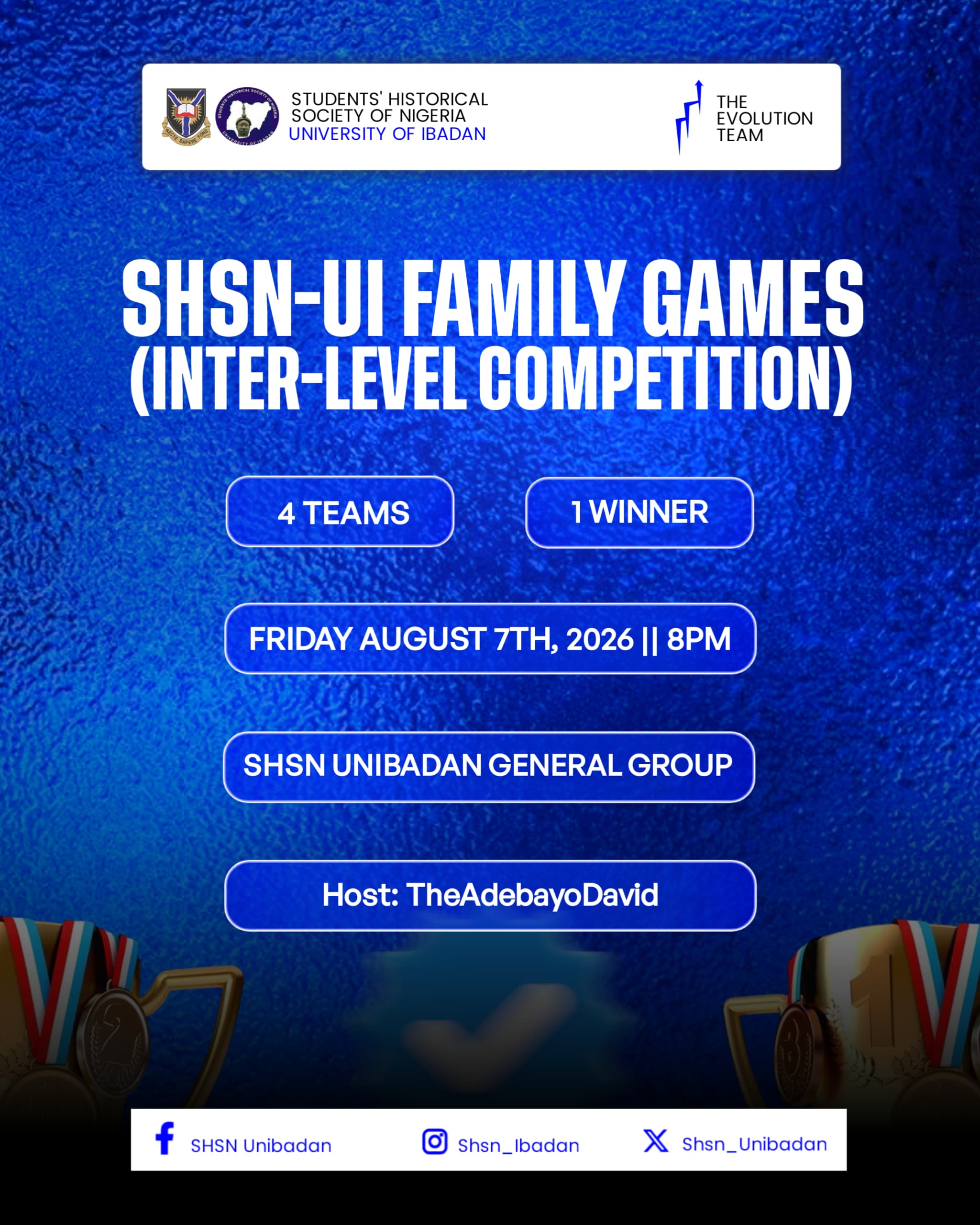 SHSNUI to Hold Inter-Level Family Games